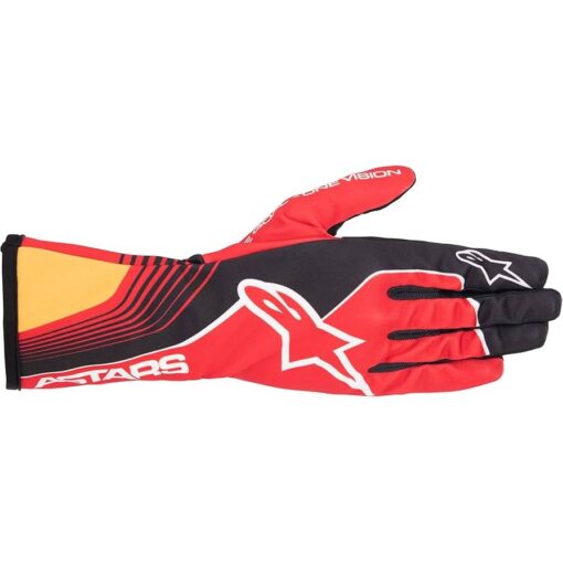 Kartingové rukavice ALPINESTARS TECH-1 K RACE V2 FUTURE - červené
