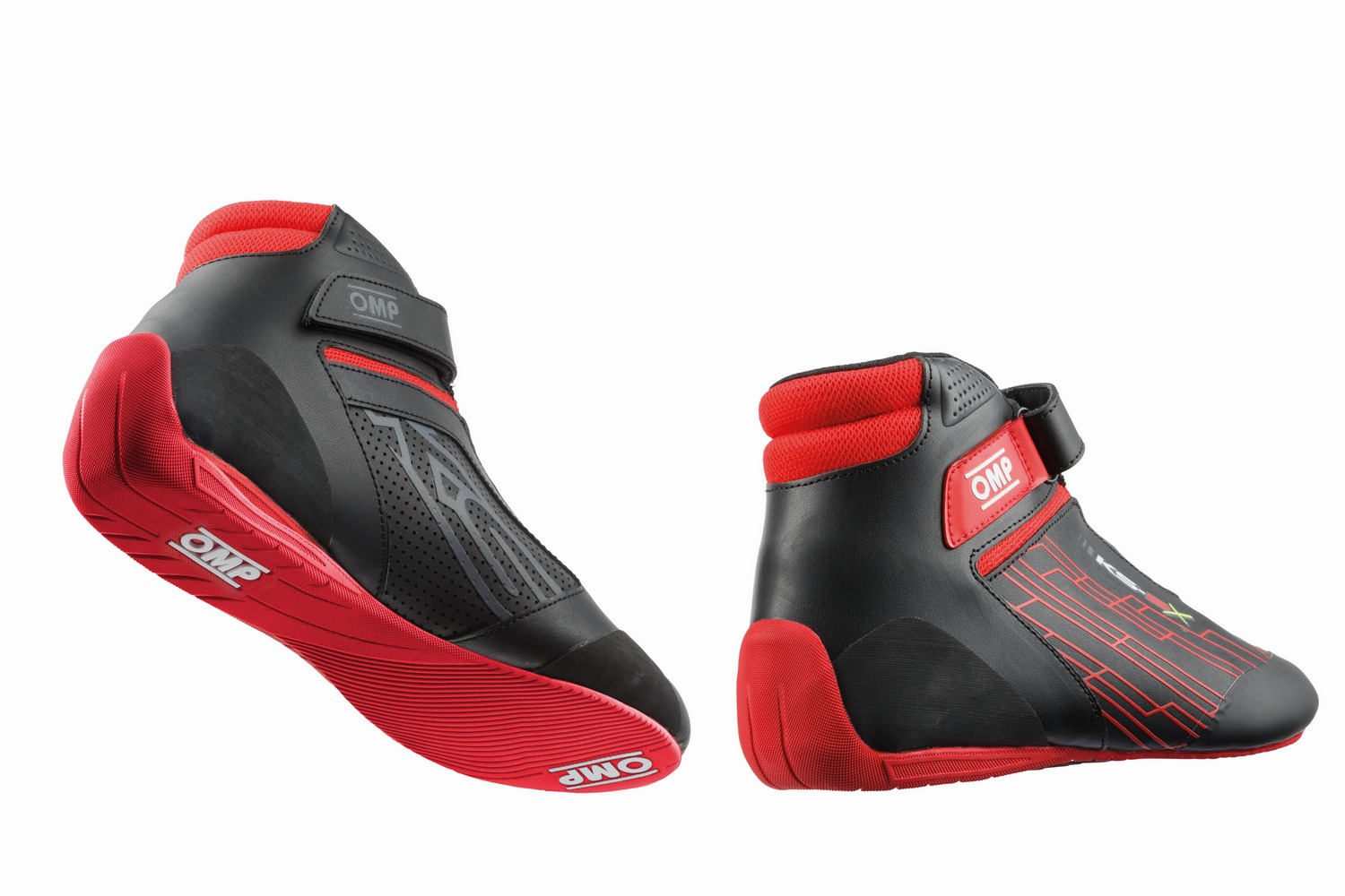 KS-2X Shoes Black Red