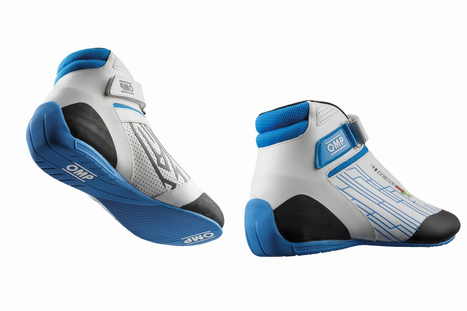 KS-2X Shoes White Cyan