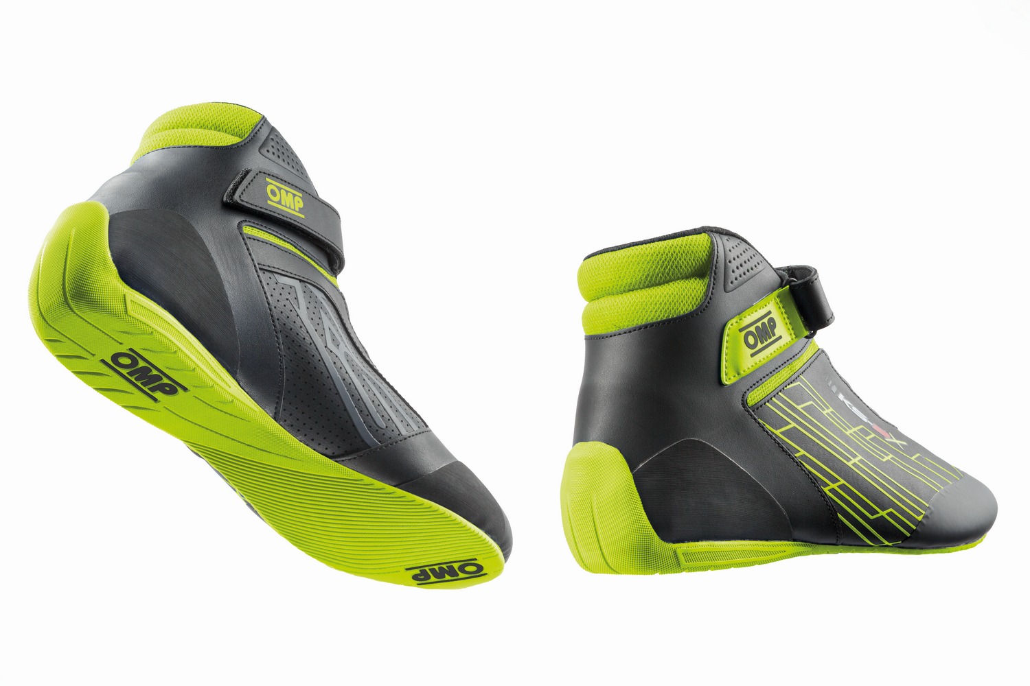 KS-2X Shoes Black Fluo Yellow