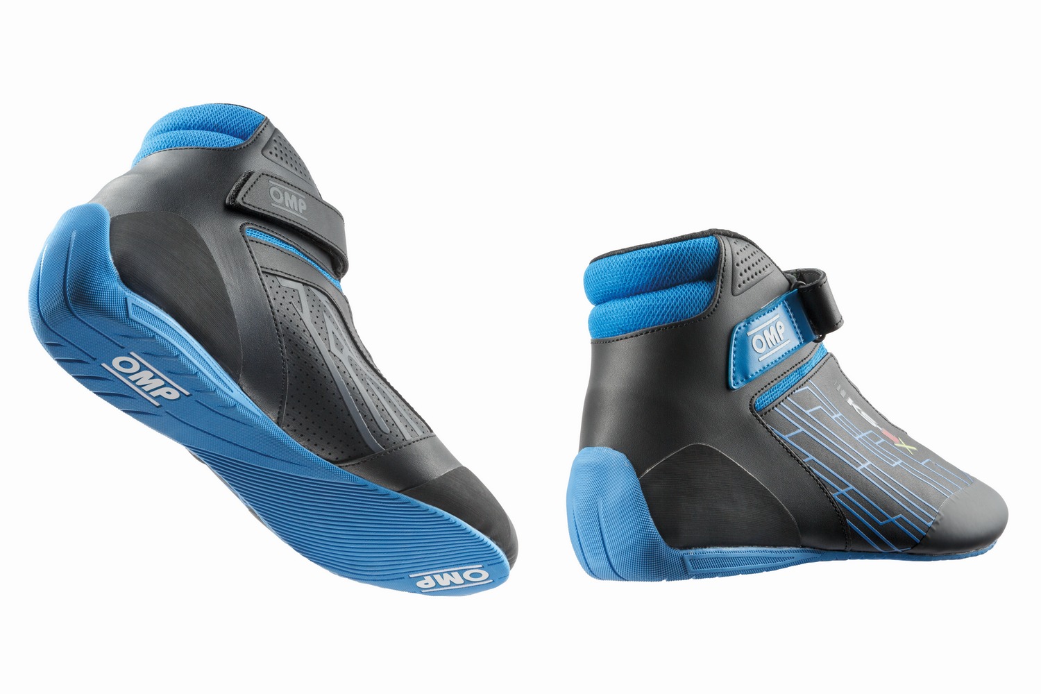 KS-2X Shoes Black Cyan