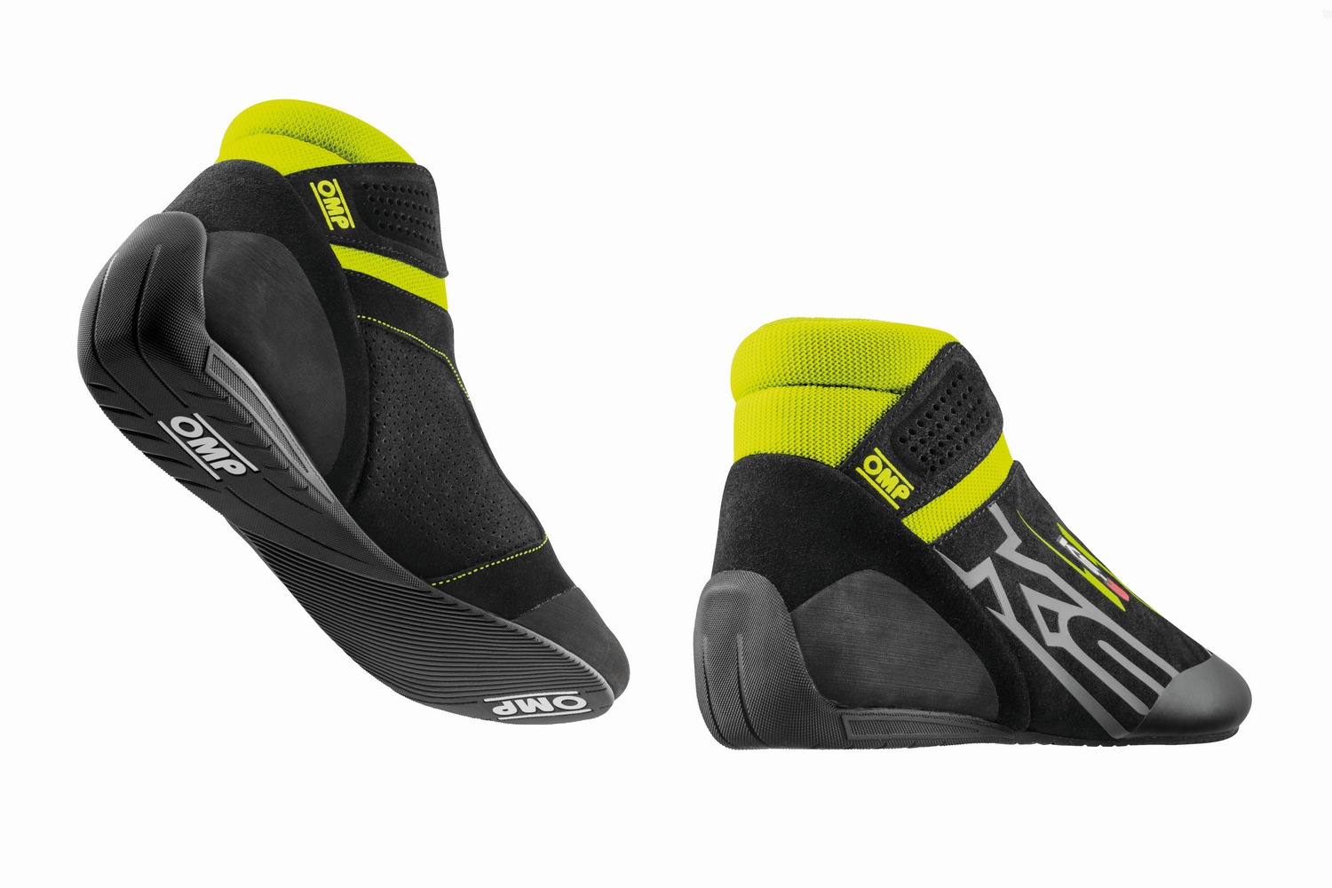 KS-3 Shoes Black Fluo Yellow