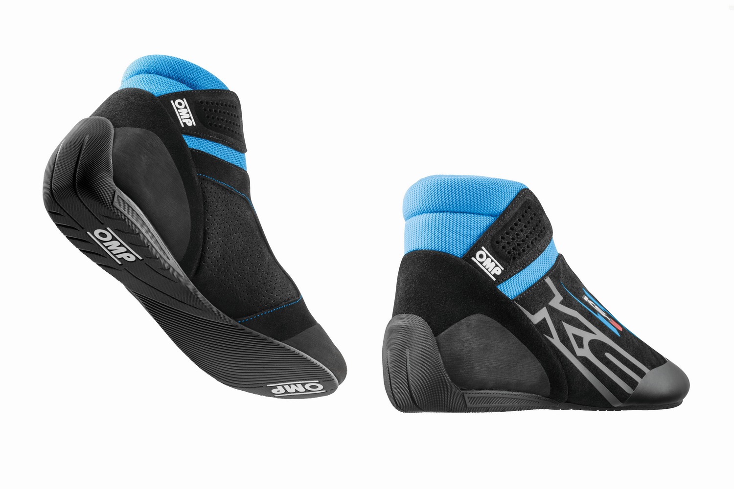 KS-3 Shoes Black Cyan