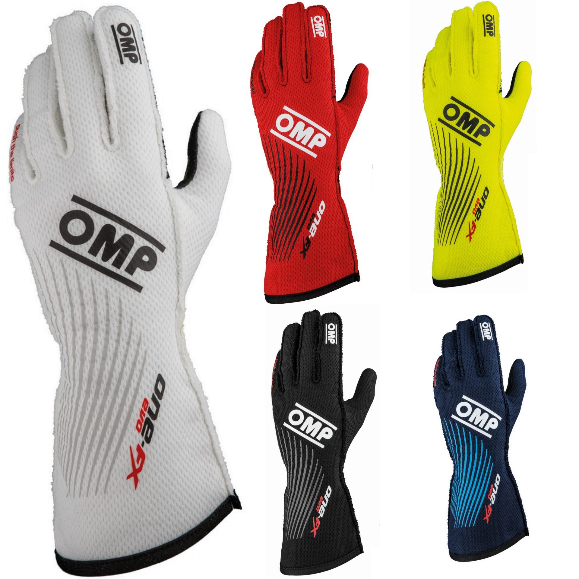 Závodní rukavice OMP EVO FX my2026 - FIA 8856-2018 Závodní rukavice OMP EVO FX my2026 - FIA 8856-2018