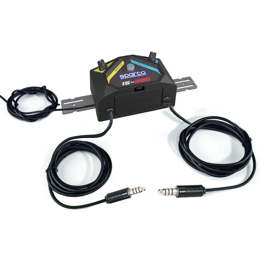 Centrála interkomu SPARCO PRO IS-200 PLUS - male (samec) - BELL/STILO/SPARCO Centrála interkomu SPARCO PRO IS-200 PLUS - male (samec) - BELL/STILO/SPARCO