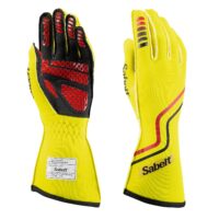 Sabelt rukavice HERO SUPERLIGHT TG-10 – FIA 8856-2018 - žlutá fluo