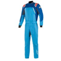 Závodní kombinéza Alpinestars GP PRO COMP BOOTCUT – FIA/SFI –modrá/modrá navy/červená