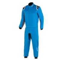 Dětská kartingová kombinéza Alpinestars KMX-9 V2 – cobalt modrá/černá