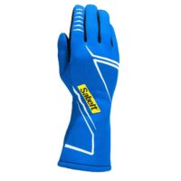 Závodní rukavice SABELT Challenge TG-2.2 Evo – FIA 8856-2018 - modré