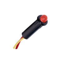 12V blikající LED kontrolka - červená