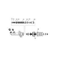 Repasní sada pro brzdový váleček REDSPEC PRO ø19.05mm