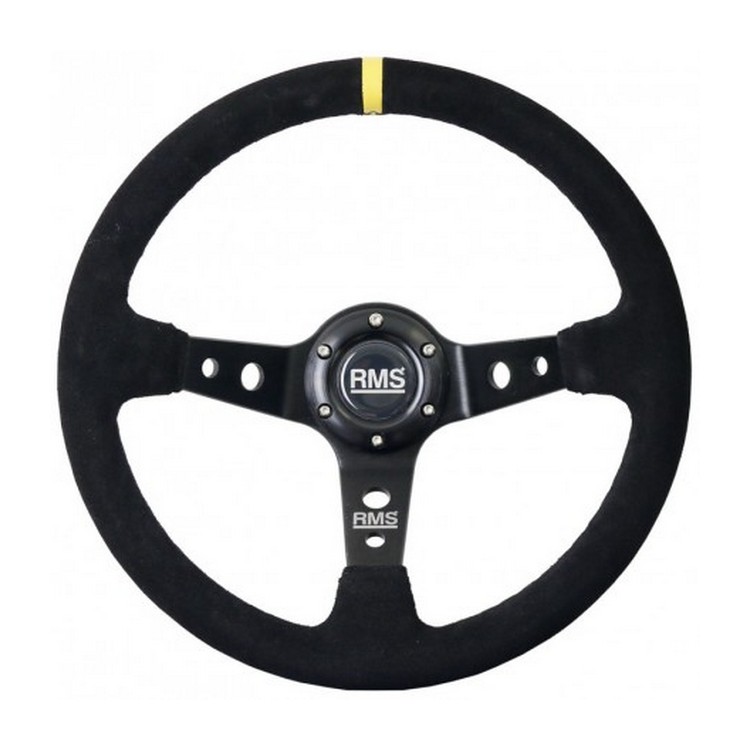 Volant RMS RALLYE – 350mm -odsazení 90 mm – semiš Volant RMS RALLYE – 350mm -odsazení 90 mm – semiš