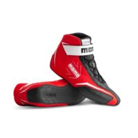 Závodní boty MOMO CORSA LITE -FIA 8856-2018 - červená