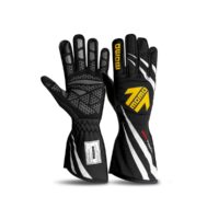 Závodní rukavice MOMO CORSA PRO – FIA 8856-2018 – černá