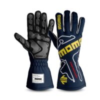 Závodní rukavice MOMO PERFORMANCE - FIA 8856-2018 - navy modrá